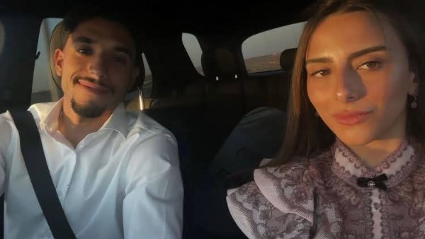 عمر مرموش وخطيبته