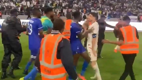 مباراة الهلال السوداني ومولودية الجزائر 