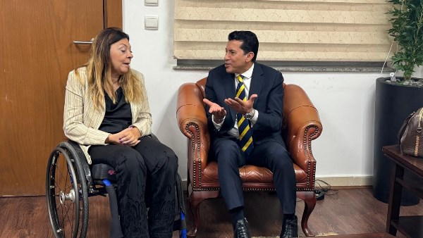 الدكتورة إيمان كريم والدكتور أشرف صبحي