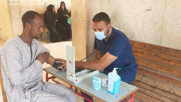 صورة من الخدمات الطبية المقدمة 