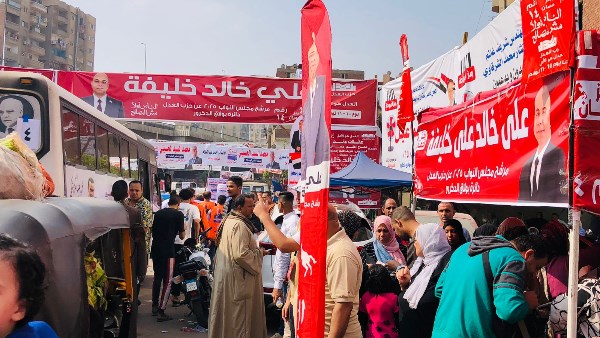 توافد الناخبين 