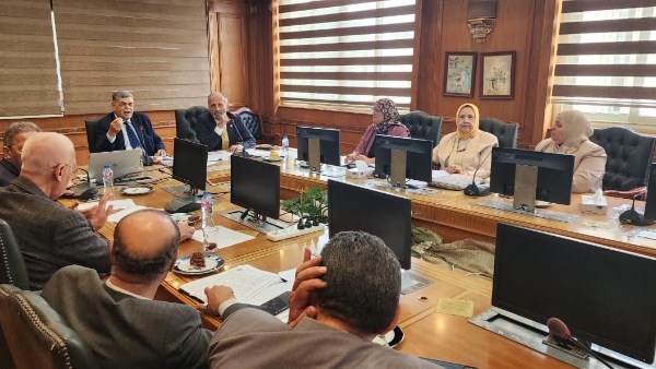 من اجتماع المجلس الأعلى للجامعات 