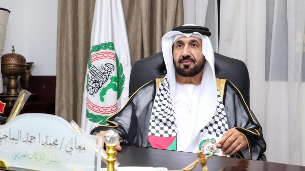 محمد بن أحمد اليماحي رئيس البرلمان العربي 