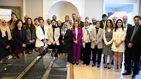 المشاركون في الورشة 