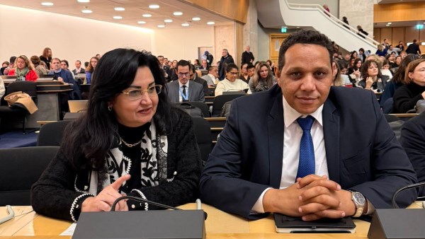 الدكتورة نهى بكر والدكتور ولاء جاد الكريم