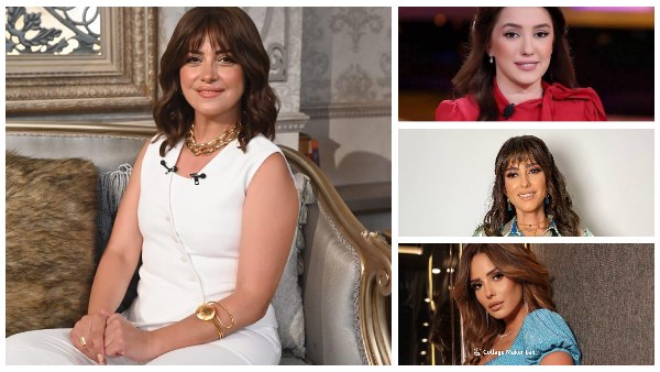 ريهام عبد الغفور- إيمان العاصي- كنده علوش- حنان مطاوع 