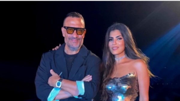 زوجة ماجد المصري تستعرض أناقتها بفستان لافت