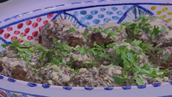  كفتة بالطحينة