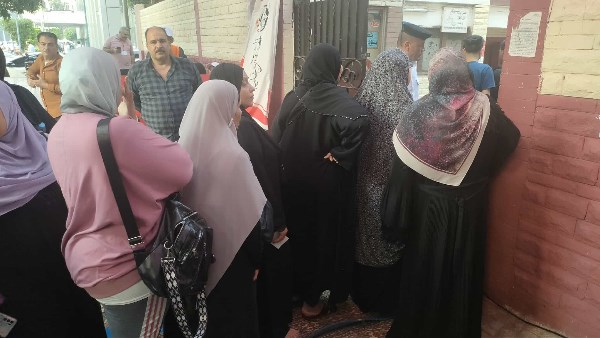 توافد الناخبين 