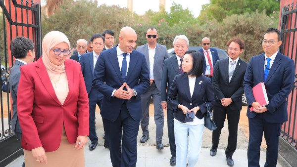 جانب من الزيارة