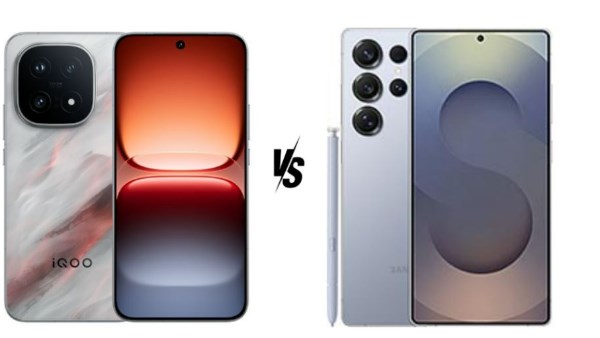 هاتفا iQOO 15 وSamsung Galaxy S25 Ultra