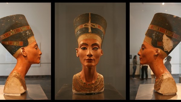 افتتاح المتحف الكبير..نفرتيتي وسر جمالها قناع سحري عمره 3000 عام 