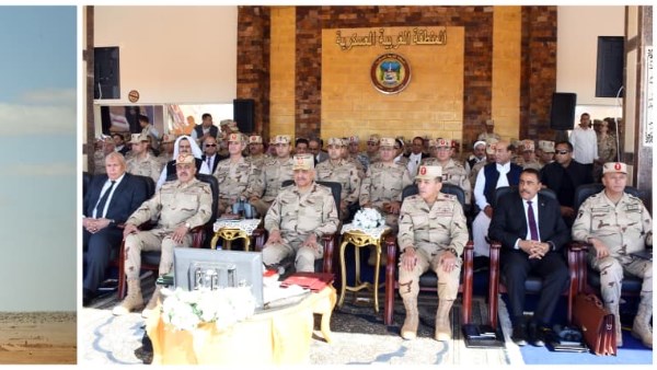 وزير الدفاع وقادة القوات المسلحة 