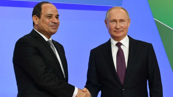 الرئيس السيسي والرئيس بوتين