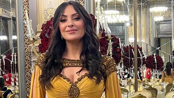 نرمين الفقى تلفت الانتباه بخصر منحوت فى اخر إطلالة لها