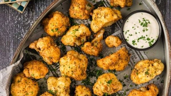 من الاكلات الشتوية..طريقة عمل القرنبيط المقلى 