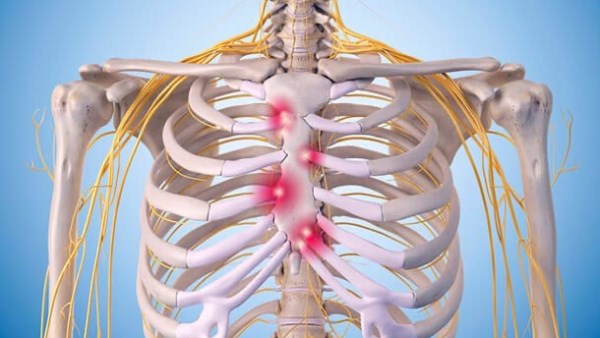 ما أسباب حدوث ألم في عظام القفص الصدري عند الضغط عليها..