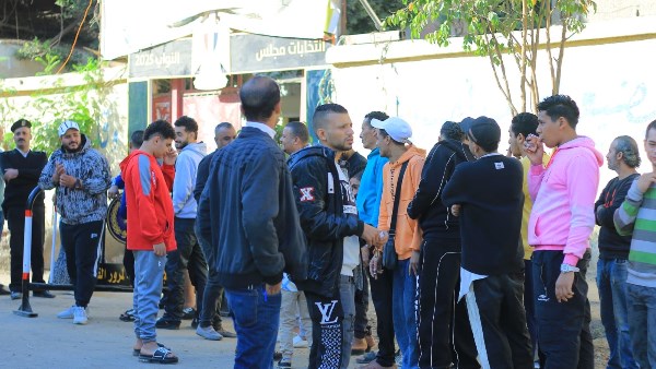 إقبال كثيف من الناخبين بعين شمس