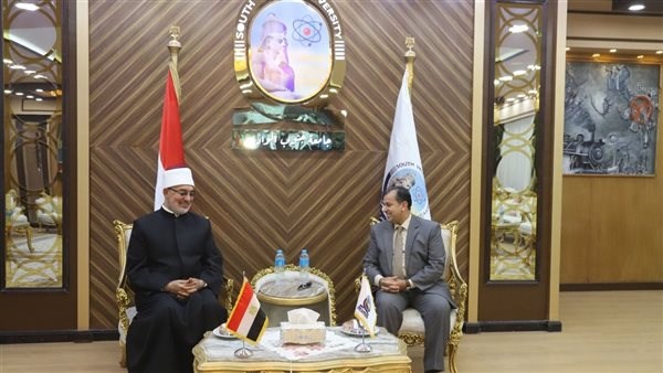 مفتي الجمهورية خلال اللقاء