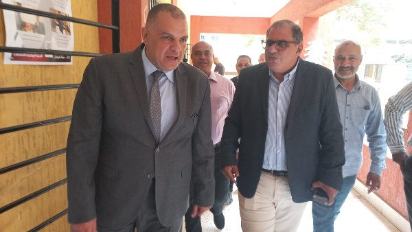 رئيس جهاز الشروق يتفقد لجان انتخابات النواب