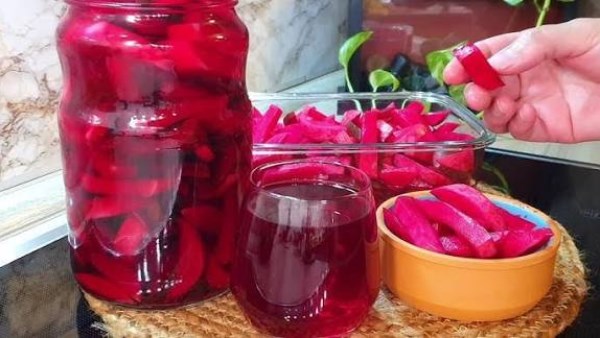 طريقة تخليل اللفت في المنزل