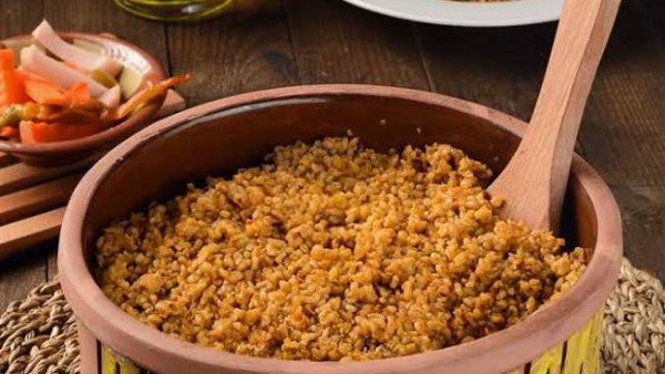 طريقة تحضير طاجن فريك باللحم