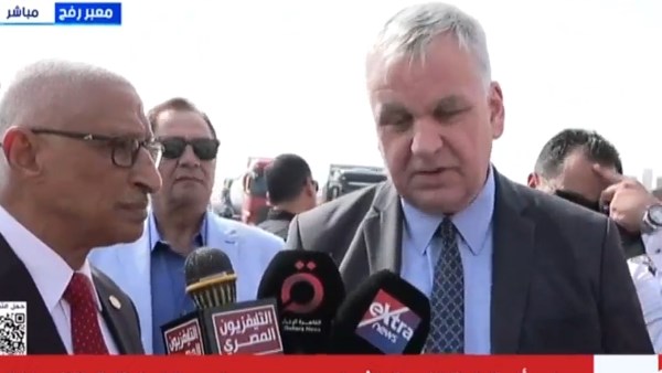 سفير ألمانيا بالقاهرة ومحافظ شمال سيناء 