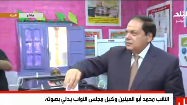 النائب محمد أبو العينين