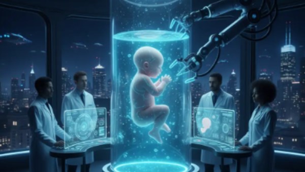 ولادة أول طفل بالعالم باستخدام الذكاء الاصطناعي