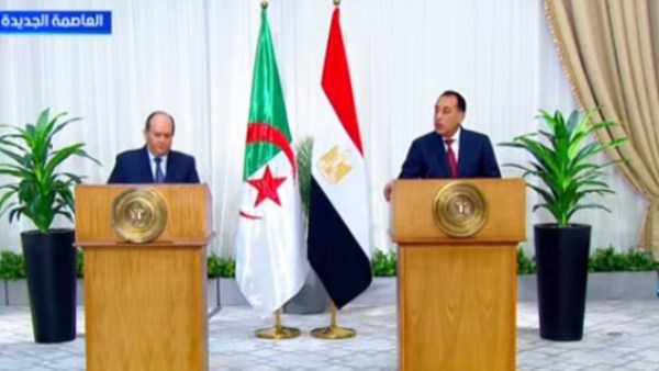 مدبولي ونظيره الجزائري