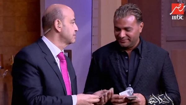 رامي صبري وعمرو أديب