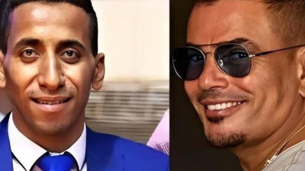 عمرو دياب والشاب المصفوع 