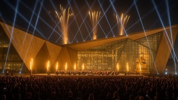 افتتاح المتحف لامصري الكبير اليوم 