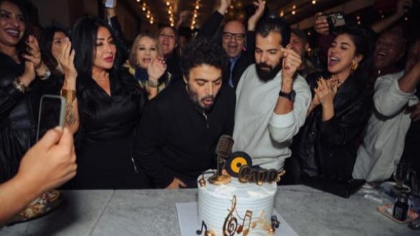 الاحتفال بعيد ميلاد حميد الشاعري 