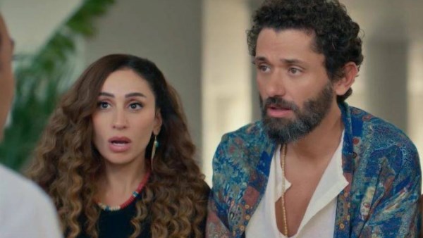 دينا الشربيني وكريم محمود عبد العزيز 