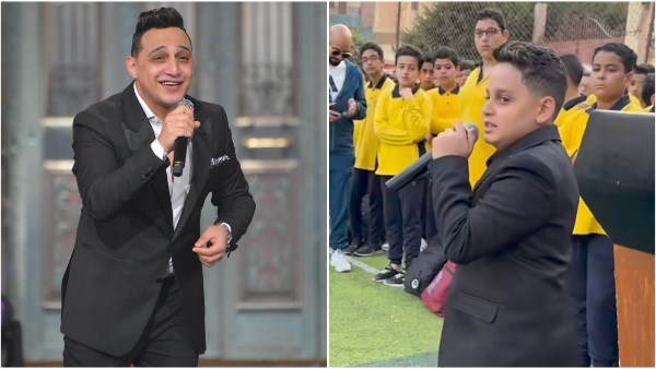 رضا البحراوي وابنه مالك