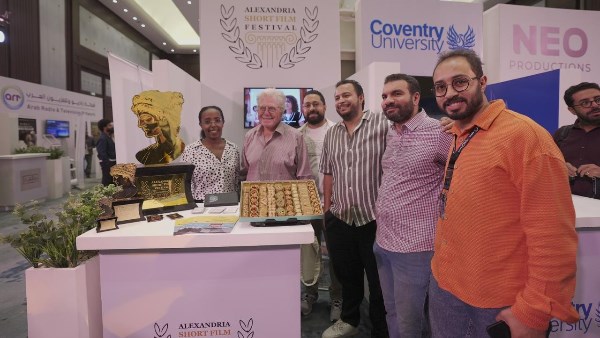 جناح مهرجان الإسكندرية للفيلم القصير