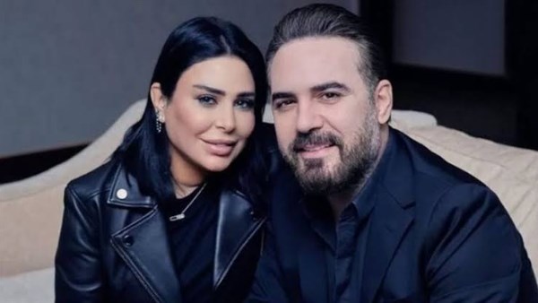 وائل جسار وزوجته 