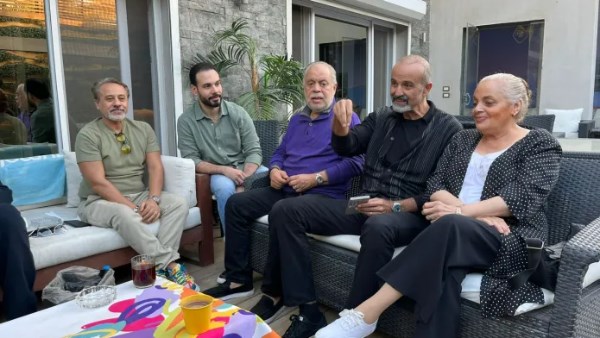 أشرف زكي مع أعضاء المجلس