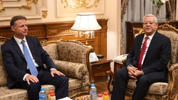 المستشار الدكتور حنفي جبالي رئيس مجلس النواب يلتقي رئيس برلمان كرواتيا