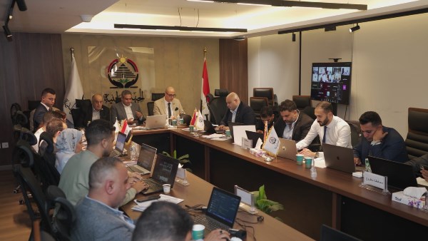 غرفة عمليات حزب الجبهة الوطنية تتابع سير العملية الانتخابية 