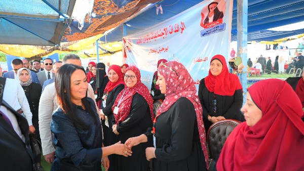 جولة وزيرة التضامن 