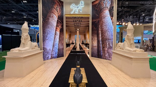 الجناح المصري المُشارك في بورصة لندن الدولية للسياحة 