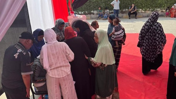 اللجان الانتخابية في حدائق أكتوبر 