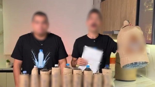 المايه المعدنية فيها صرف صحى.. الداخلية تعلن القبض على صانعى محتوى