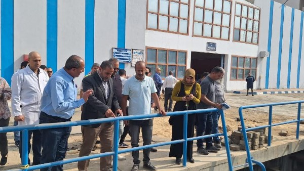 رئيس مياه الجيزة يواصل جولاته الميدانية بتفقد محطة مياه إمبابة رئيس مياه الجيزة يواصل جولاته الميدانية بتفقد محطة مياه إمبابة