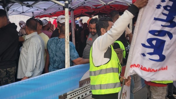 توافد الناخبين