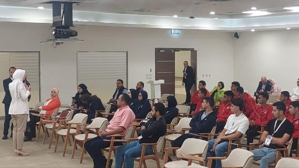 جانب من الورشة