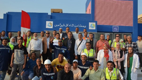  العاملين بمياه البدرشين