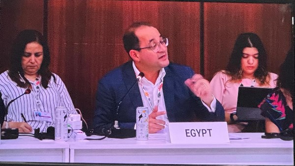 وزير المالية في مؤتمر المناخ بالبرازيل